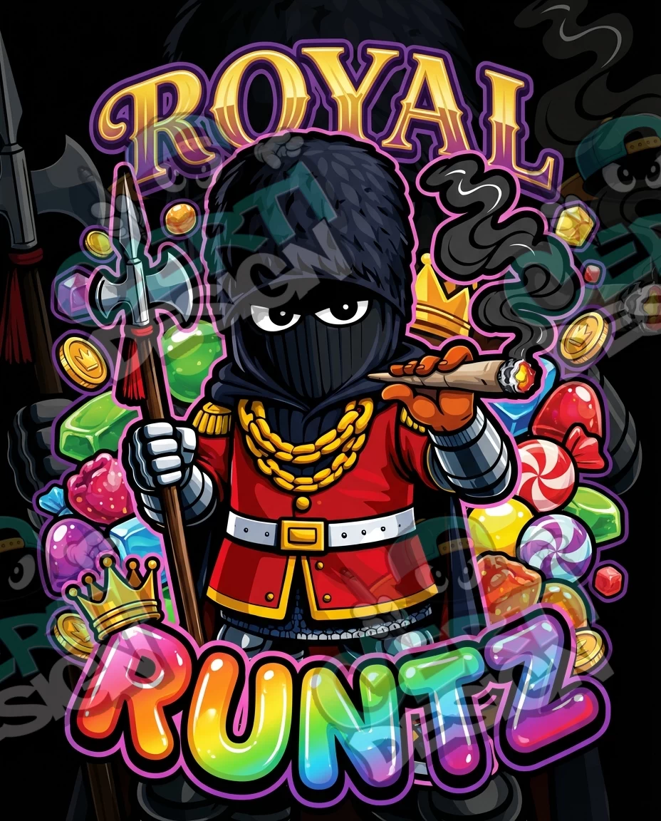 Royal Runtz Pre-Made 3.5g Mylar Bags