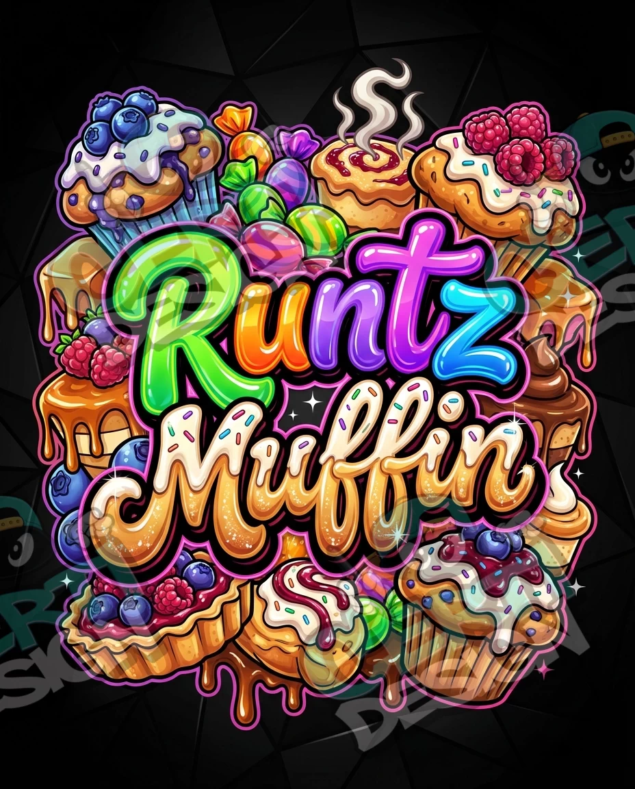 Runtz Muffin Pre-Made 3.5g Mylar Bags