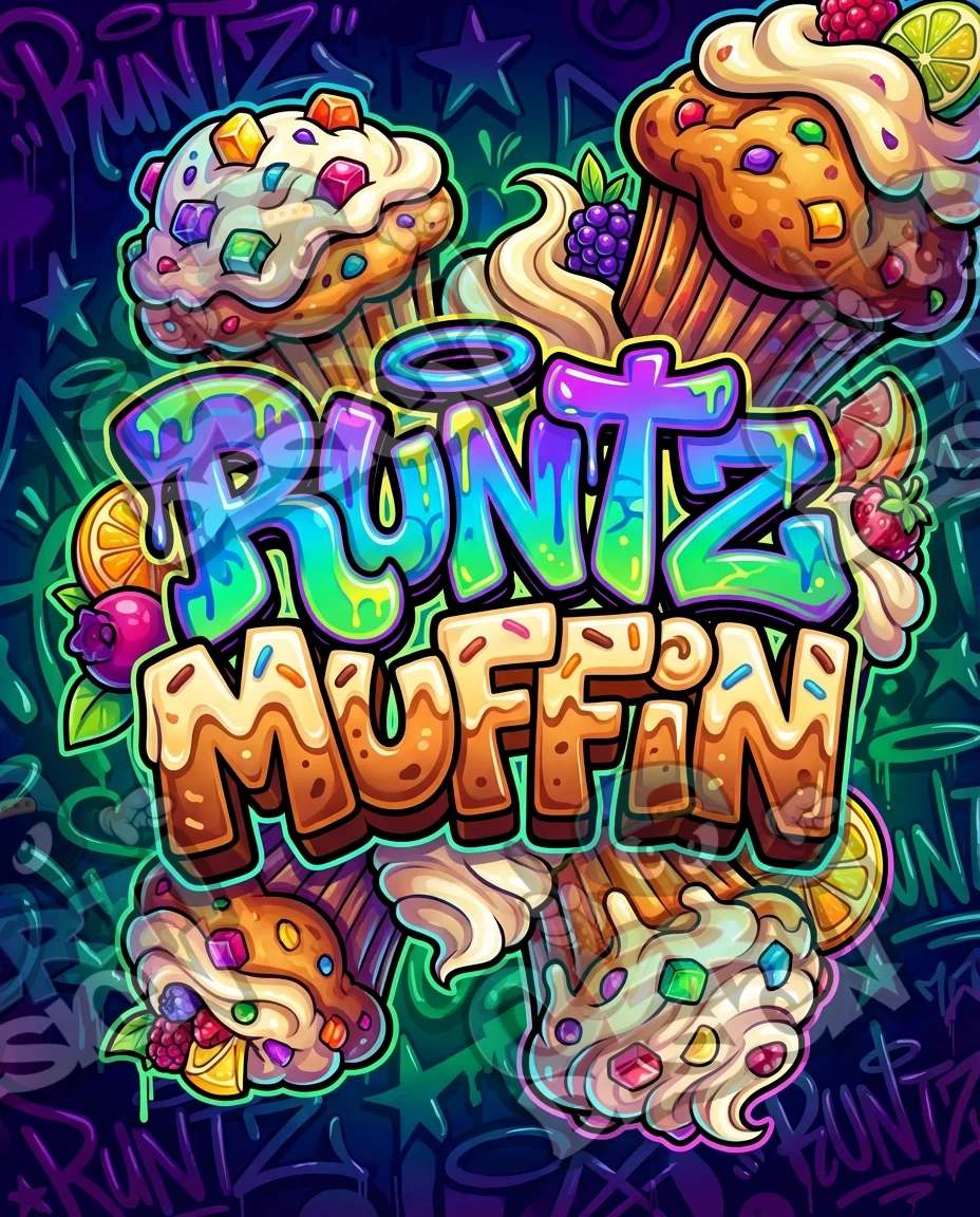 Runtz Muffin 02 (2) Pre-Made 3.5g Mylar Bags