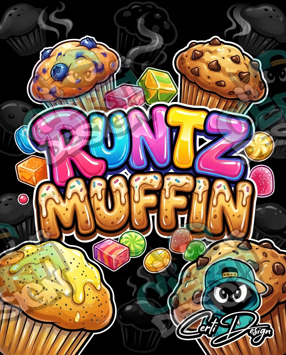 Runtz Muffin Pre-Made 3.5g Mylar Bags
