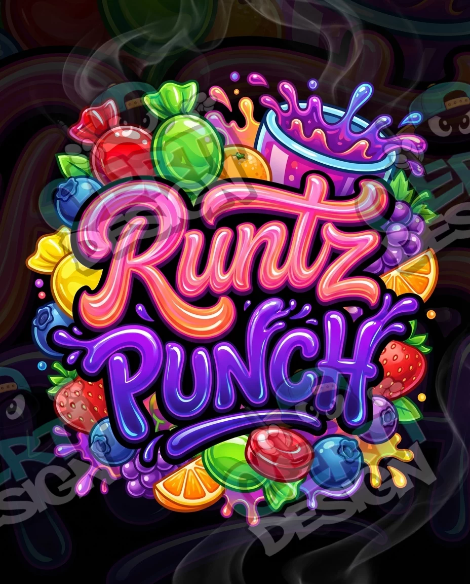 Runtz Punch Pre-Made 3.5g Mylar Bags