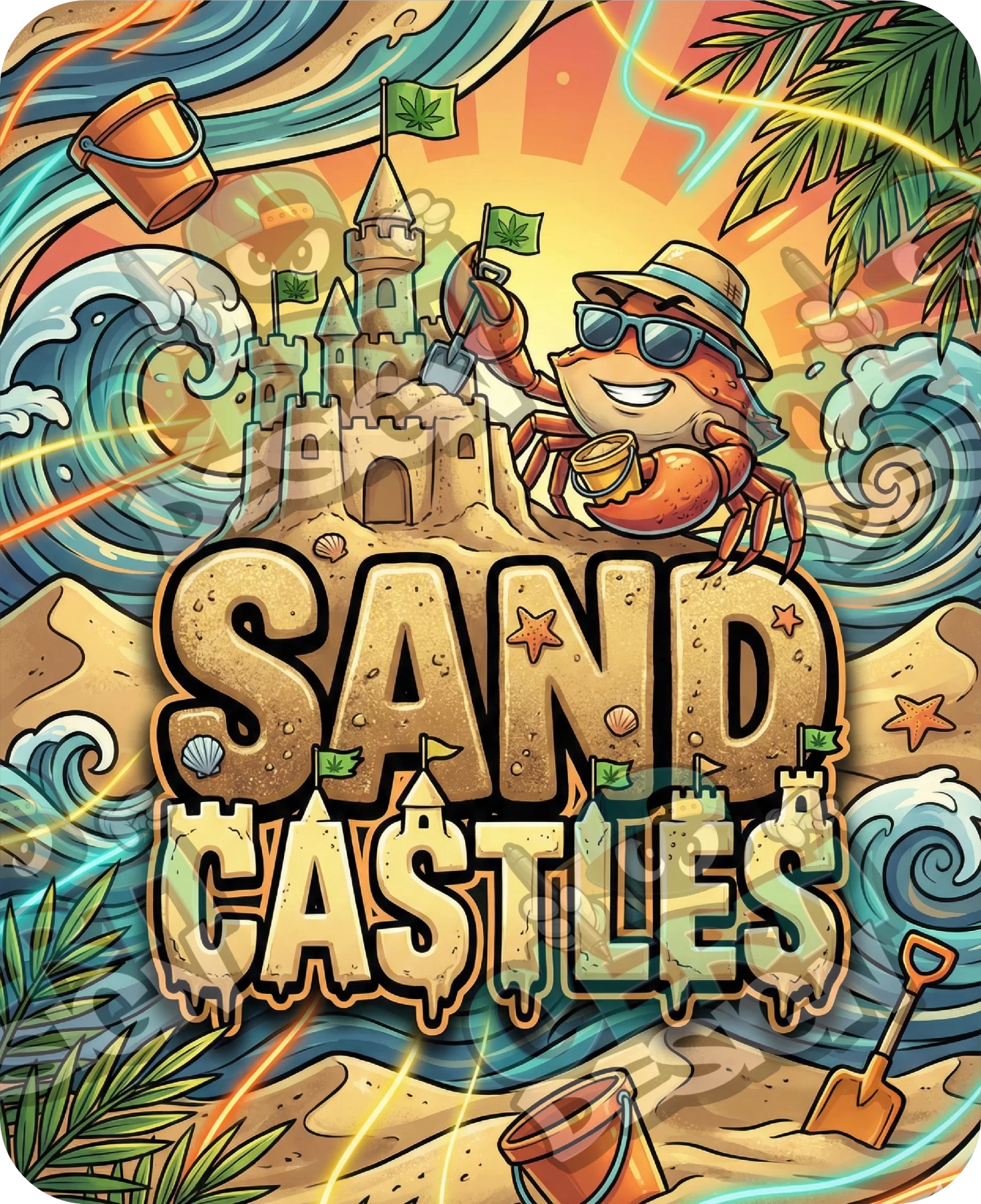 Sand Castles Pre-Made 3.5g Mylar Bags
