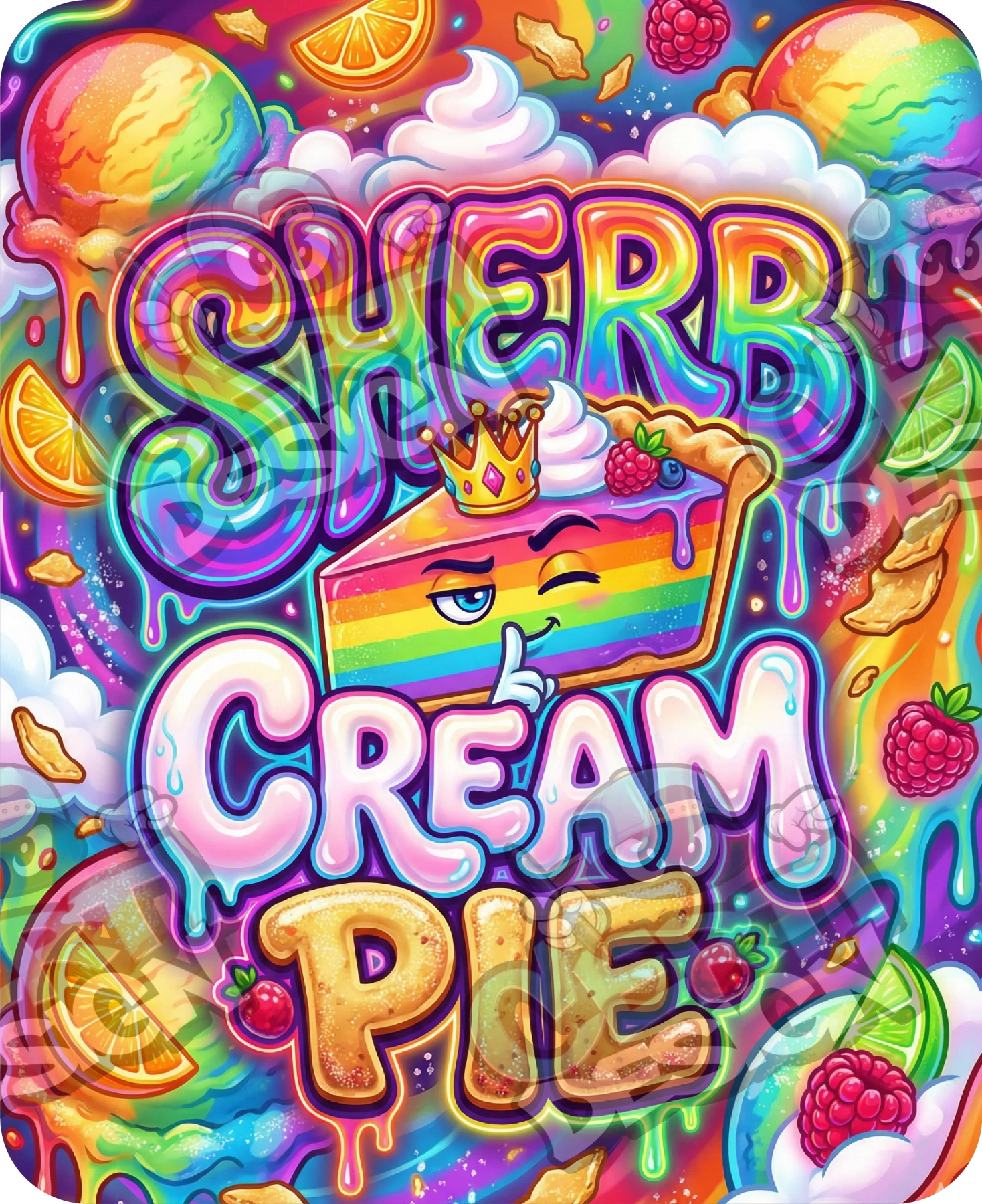 Sherb Cream Pie Pre-Made 3.5g Mylar Bags