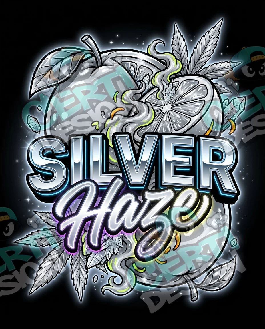 Silver Haze Pre-Made 3.5g Mylar Bags