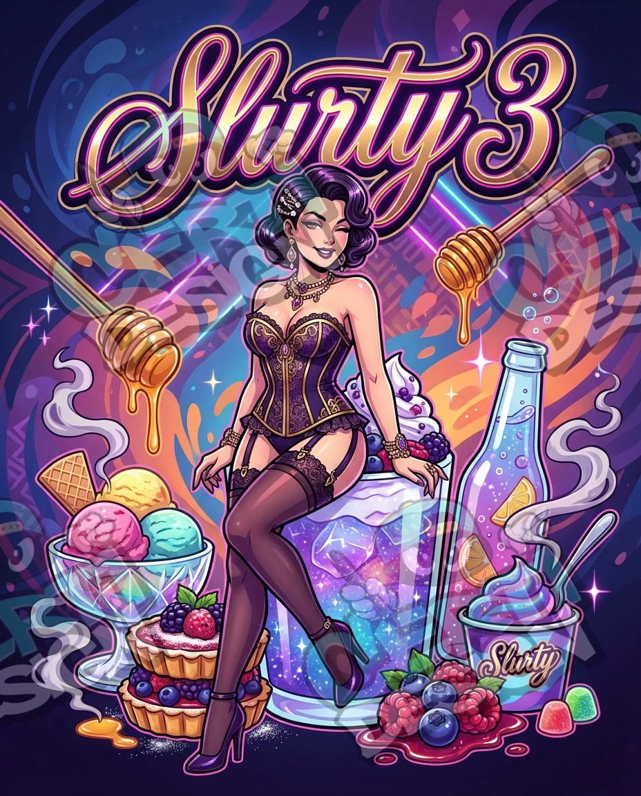 Slurty 3 Pre-Made 3.5g Mylar Bags