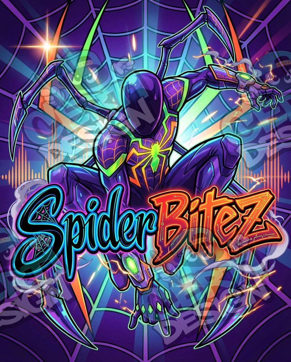 SpiderBitez Pre-Made 3.5g Mylar Bags