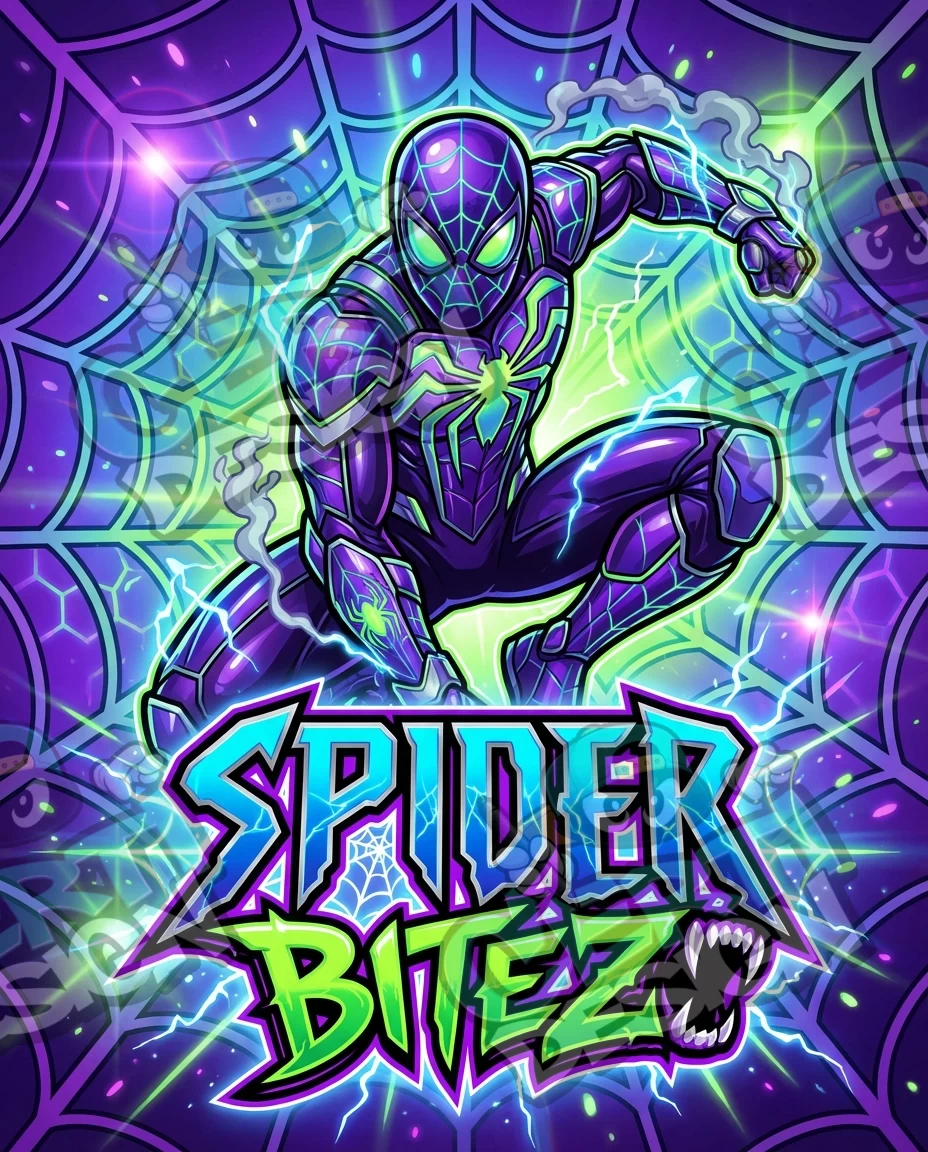 SpiderBitez Pre-Made 3.5g Mylar Bags