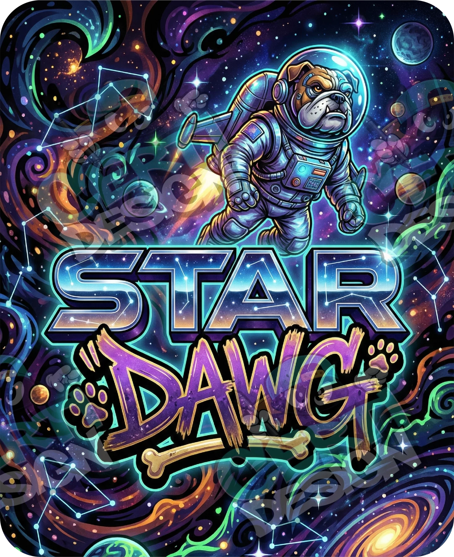 Stardawg Pre-Made 3.5g Mylar Bags