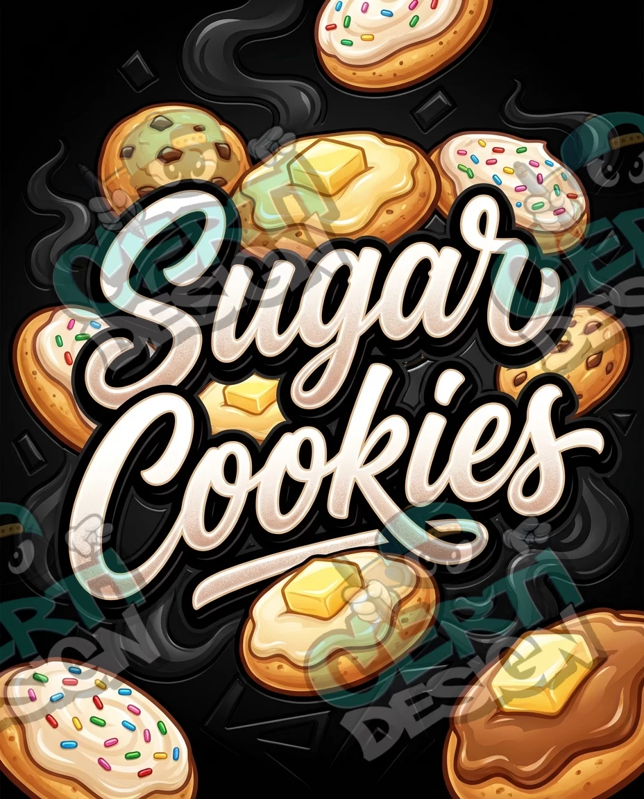 Sugar Cookies Pre-Made 3.5g Mylar Bags