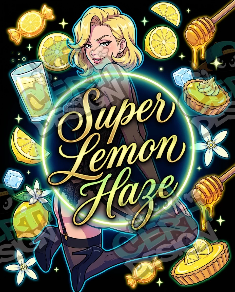 Super Lemon Haze Pre-Made 3.5g Mylar Bags