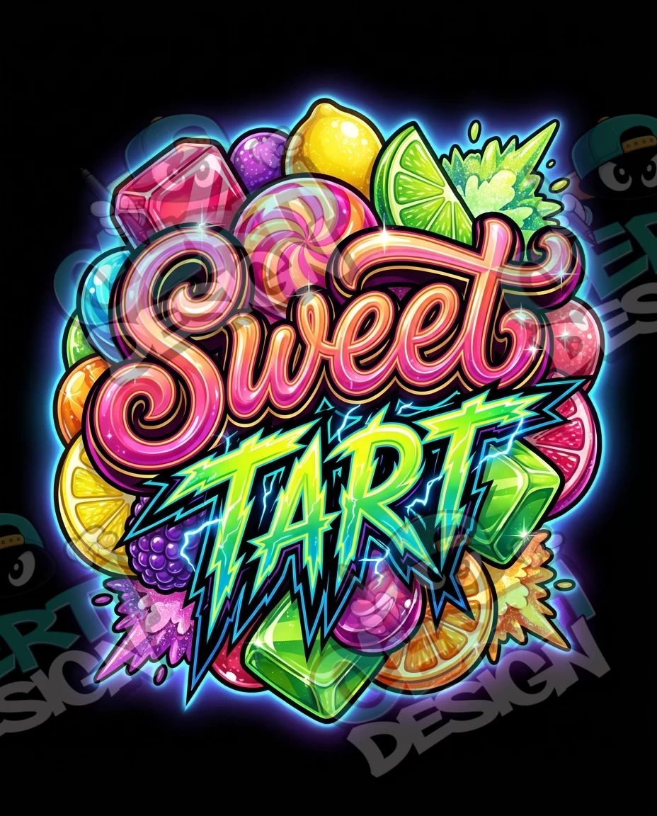 Sweet Tart Pre-Made 3.5g Mylar Bags