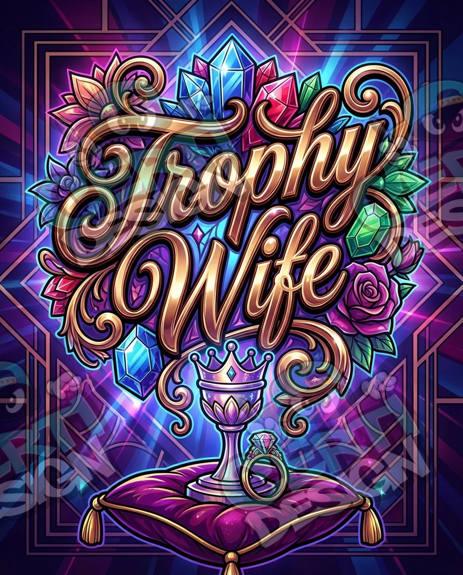 Trophy Wife Pre-Made 3.5g Mylar Bags