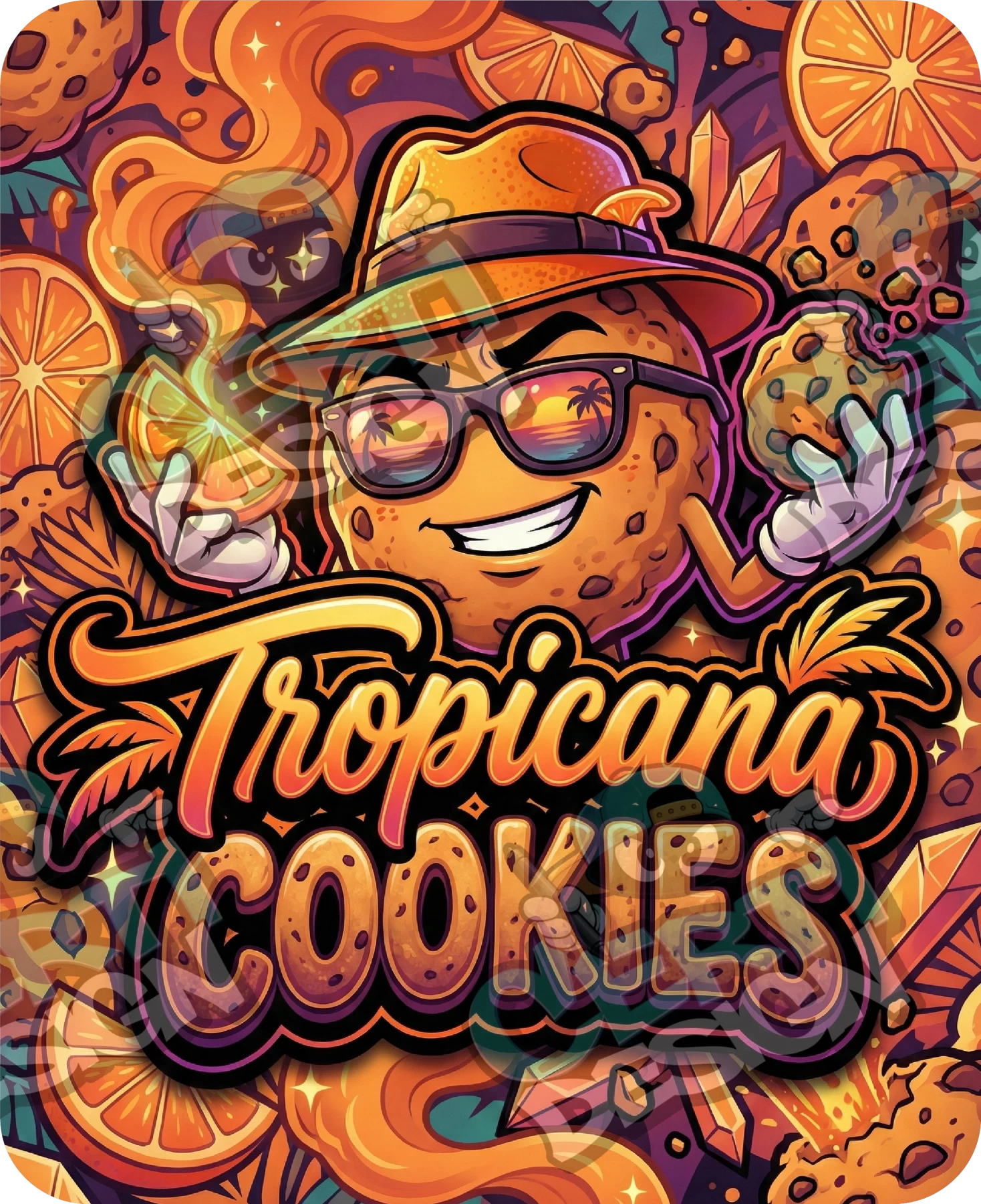 Tropicana Cookies Pre-Made 3.5g Mylar Bags