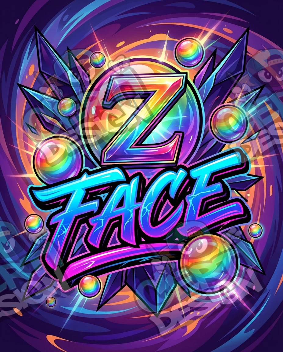 Z Face Pre-Made 3.5g Mylar Bags