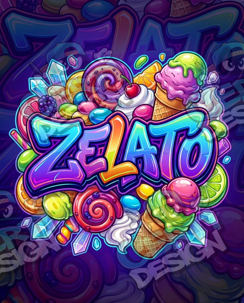 Zelato Pre-Made 3.5g Mylar Bags