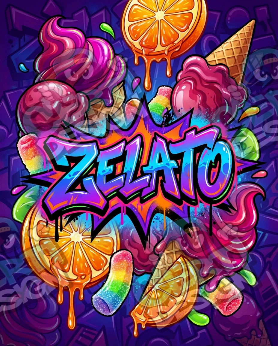 Zelato Pre-Made 3.5g Mylar Bags