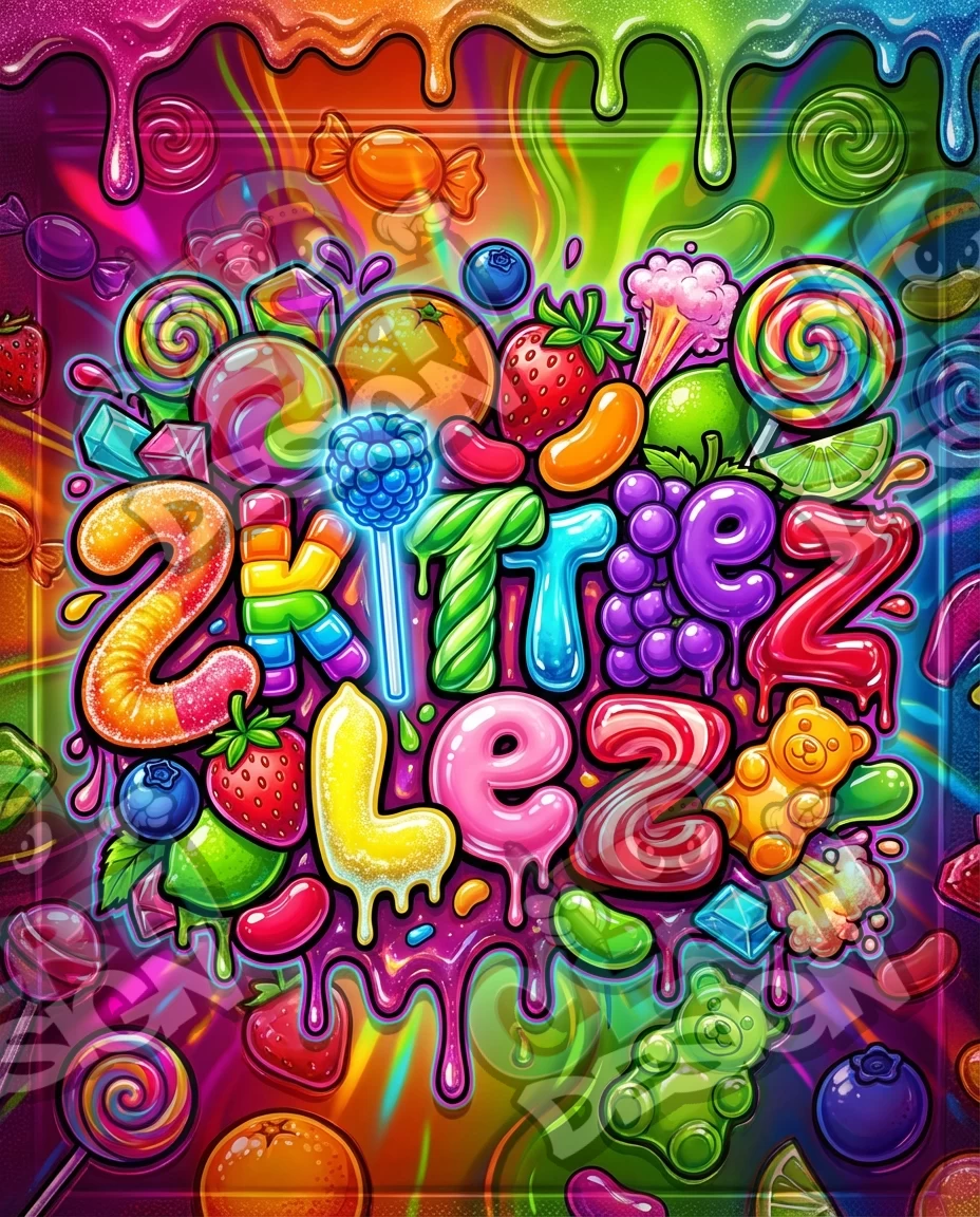 Zkittlez 11 Pre-Made 3.5g Mylar Bags