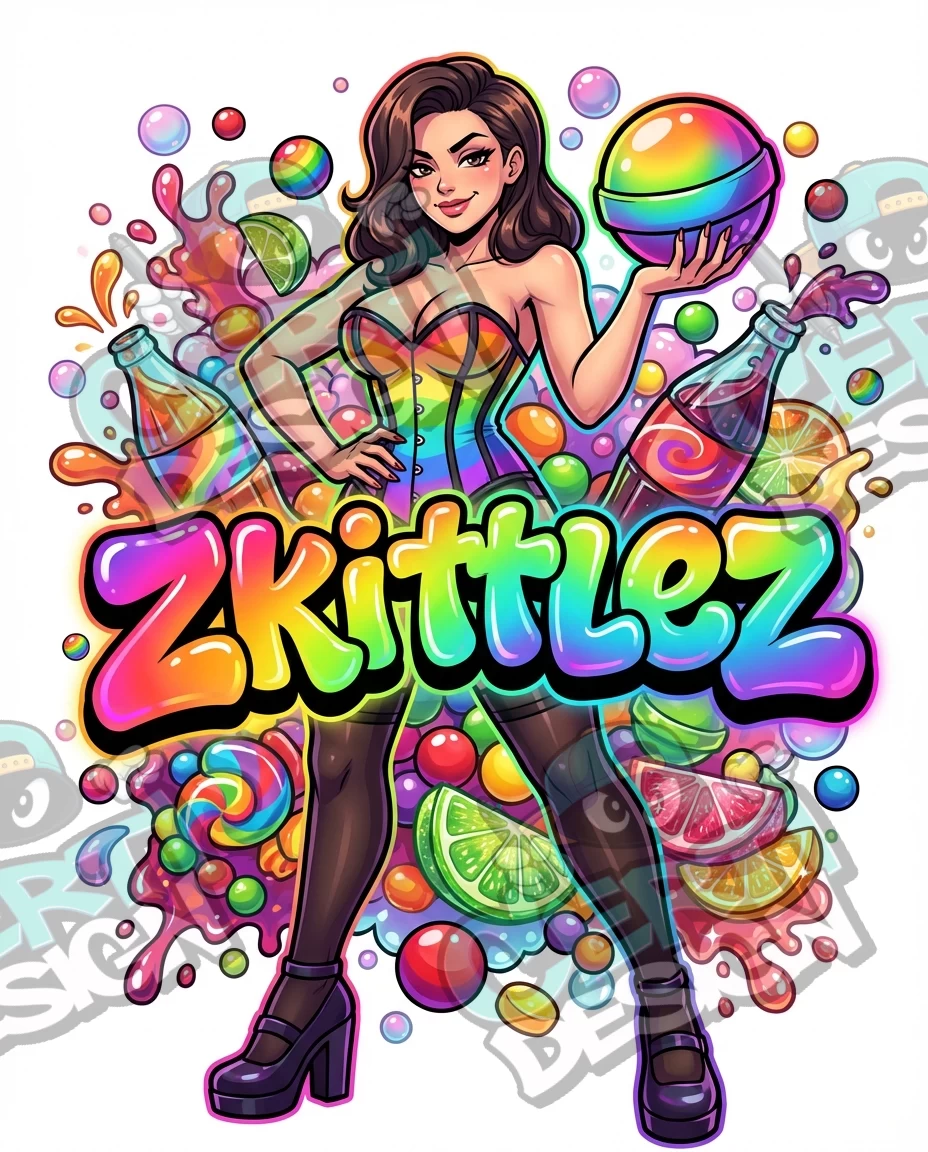 Zkittlez 16 Pre-Made 3.5g Mylar Bags