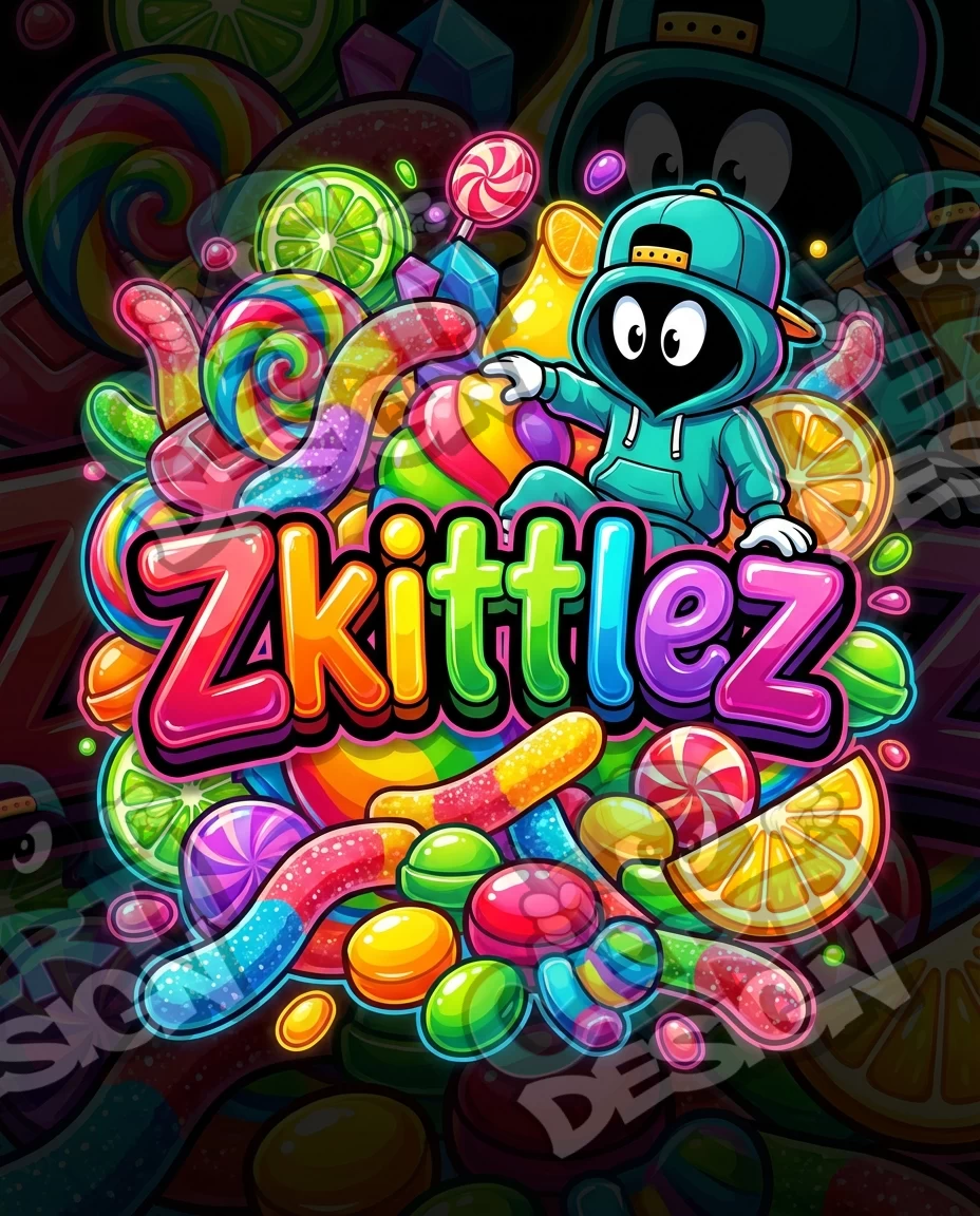 Zkittlez 18 Pre-Made 3.5g Mylar Bags