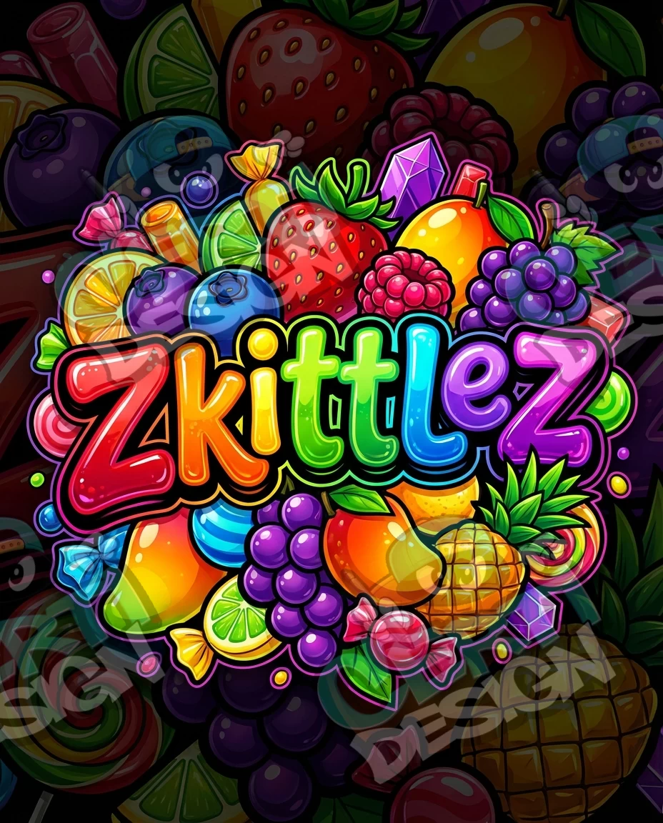 Zkittlez 27 Pre-Made 3.5g Mylar Bags