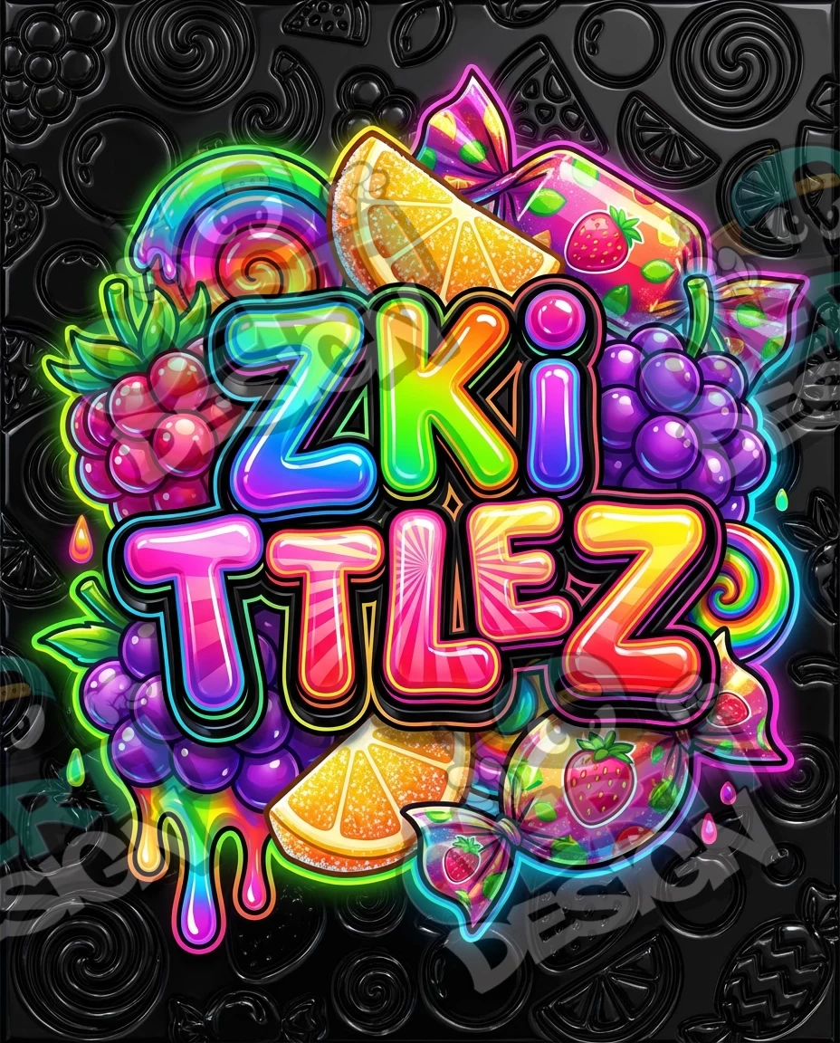 Zkittlez 28 Pre-Made 3.5g Mylar Bags