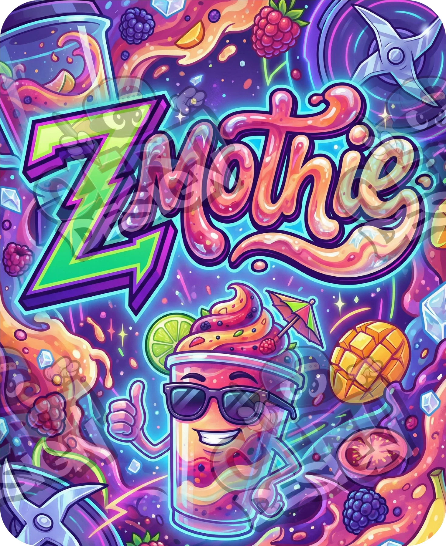Zmothie Pre-Made 3.5g Mylar Bags