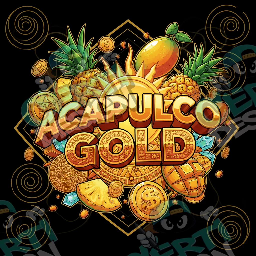 Acapulco Gold Pre-Made 3.5g Square Mylar Bags