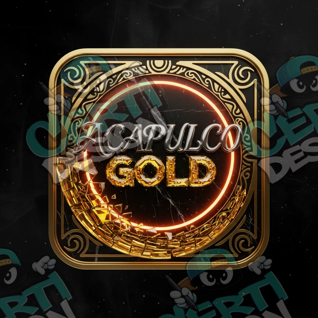 Acapulco Gold Pre-Made 3.5g Square Mylar Bags
