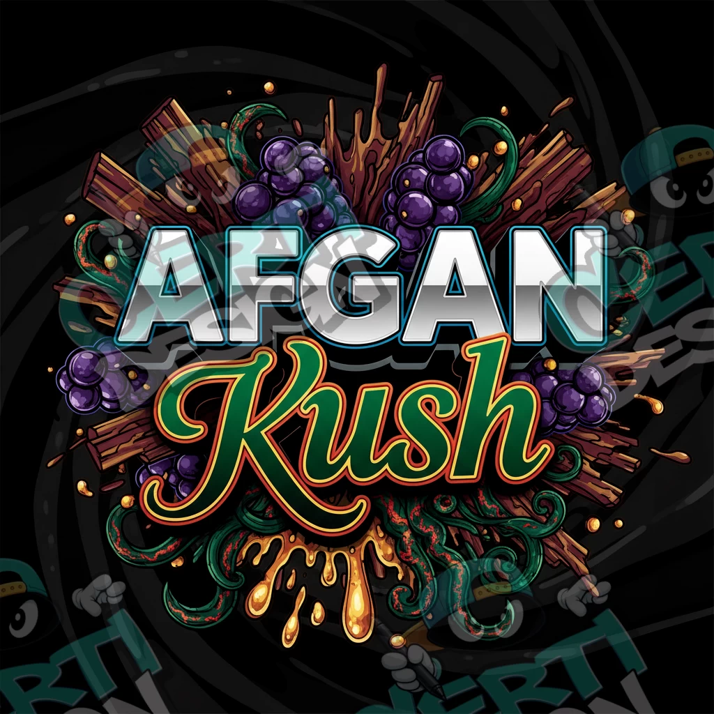 Afghan Kush Pre-Made 3.5g Square Mylar Bags