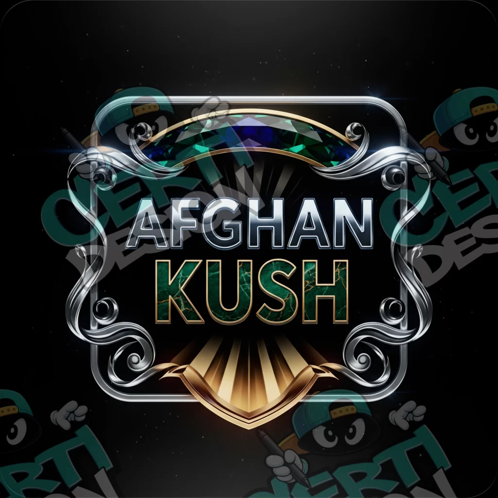 Afghan Kush Pre-Made 3.5g Square Mylar Bags