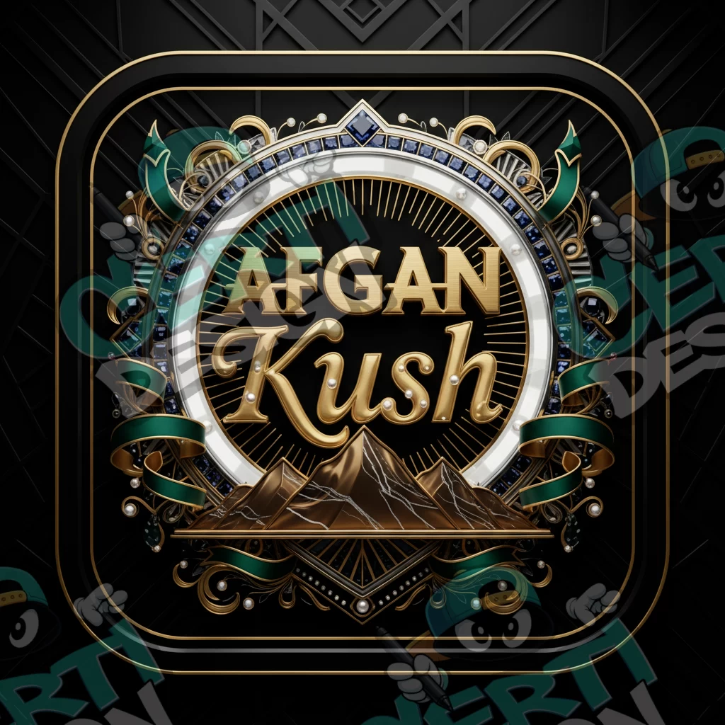 Afghan Kush Pre-Made 3.5g Square Mylar Bags