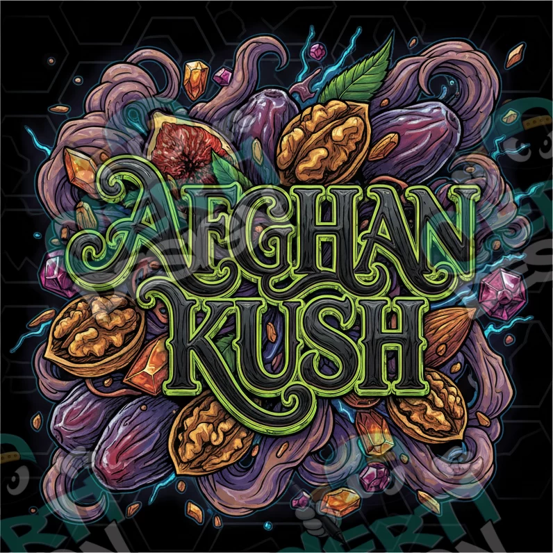 Afghan Kush Pre-Made 3.5g Square Mylar Bags