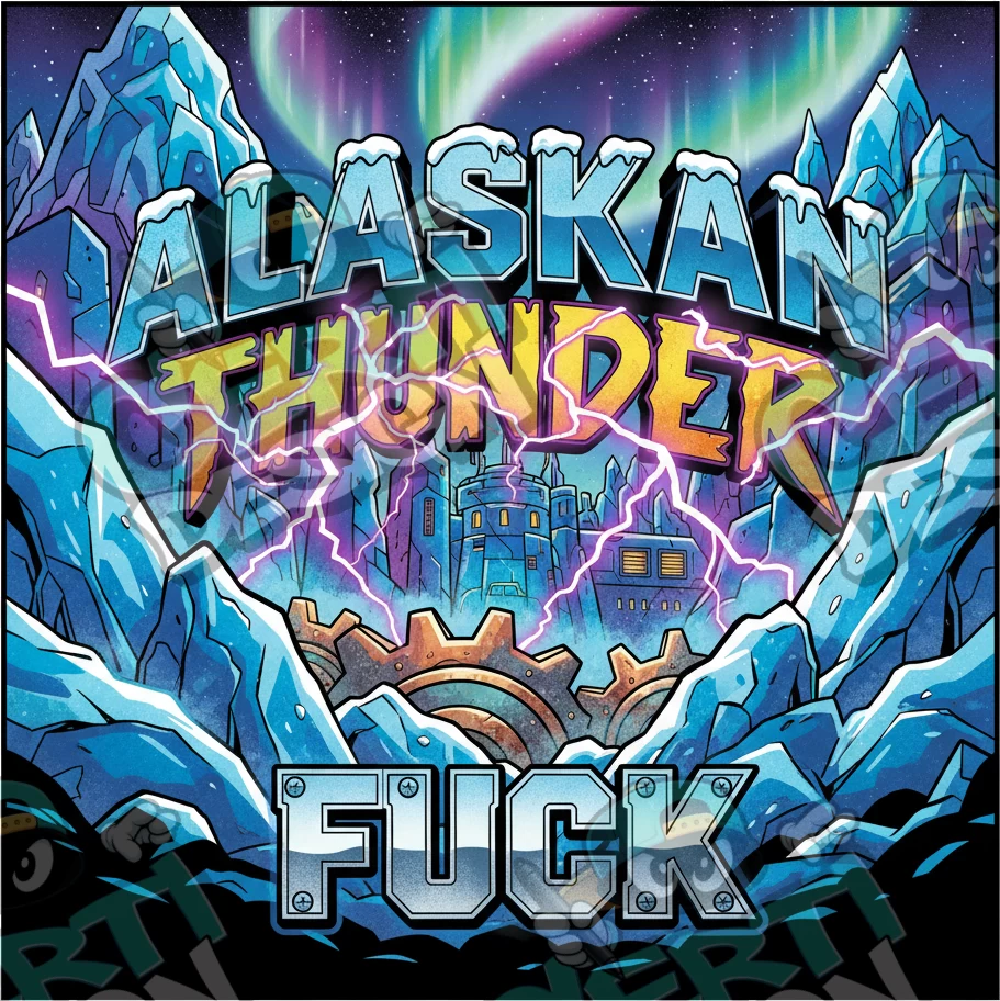 Alaskan Thunder Fuck Pre-Made 3.5g Square Mylar Bags