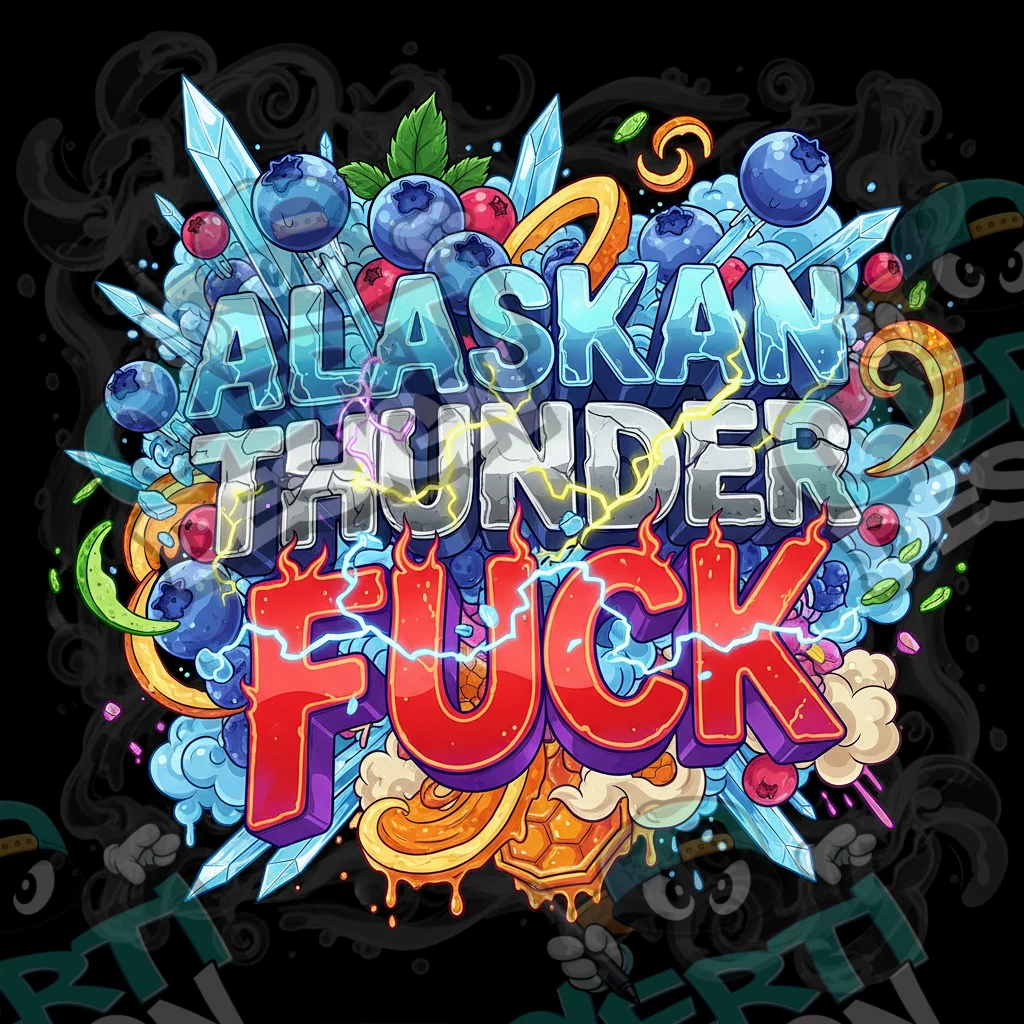 Alaskan Thunder Fuck Pre-Made 3.5g Square Mylar Bags