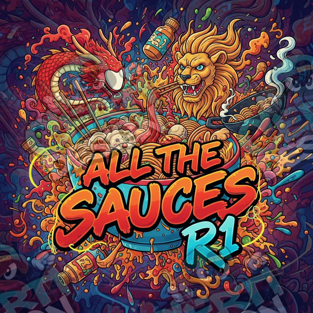 All the Sauces R1 Pre-Made 3.5g Square Mylar Bags
