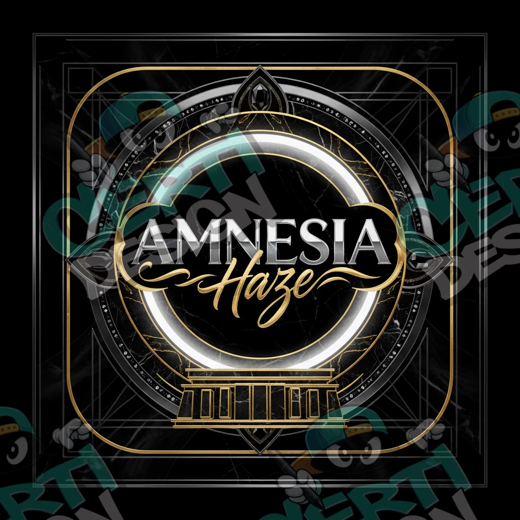 Amnesia Haze Pre-Made 3.5g Square Mylar Bags