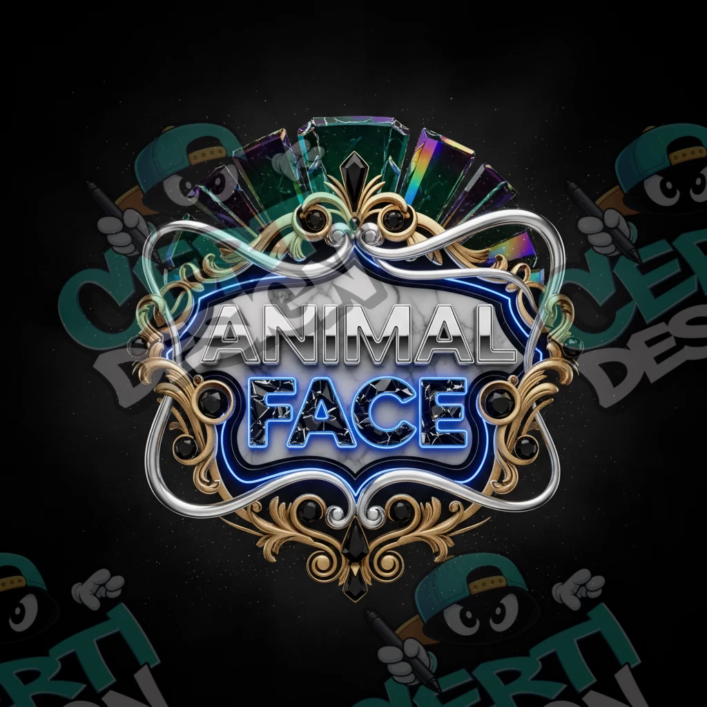 Animal Face Pre-Made 3.5g Square Mylar Bags