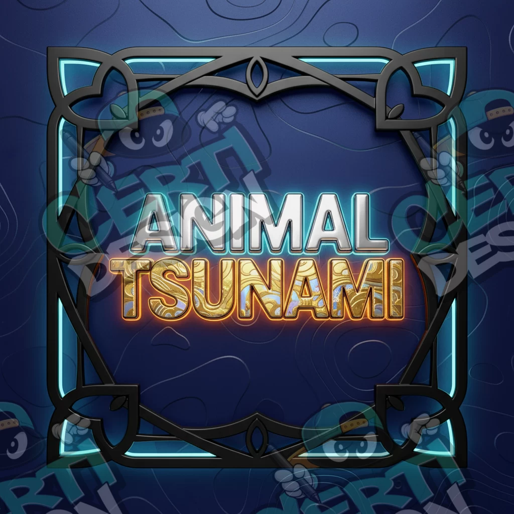 Animal Tsunami Pre-Made 3.5g Square Mylar Bags