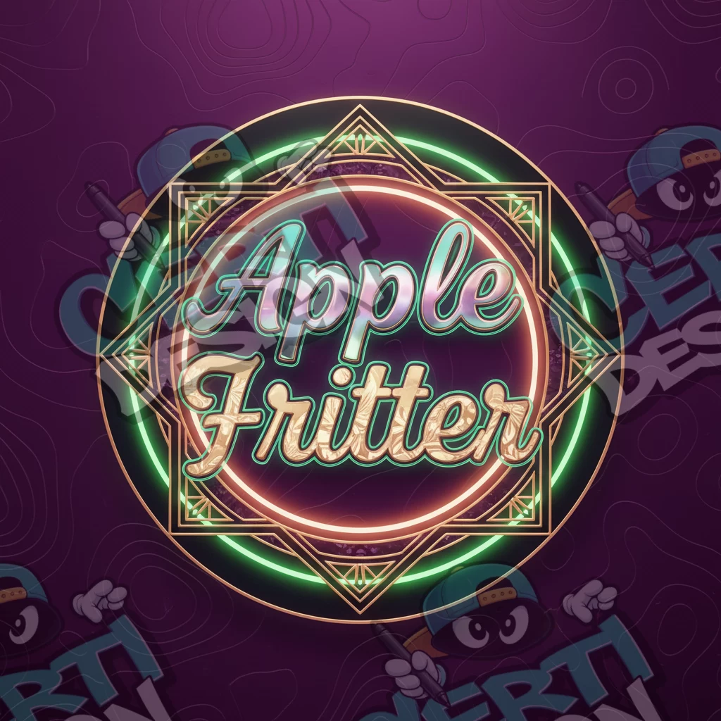 Apple Fritter Pre-Made 3.5g Square Mylar Bags