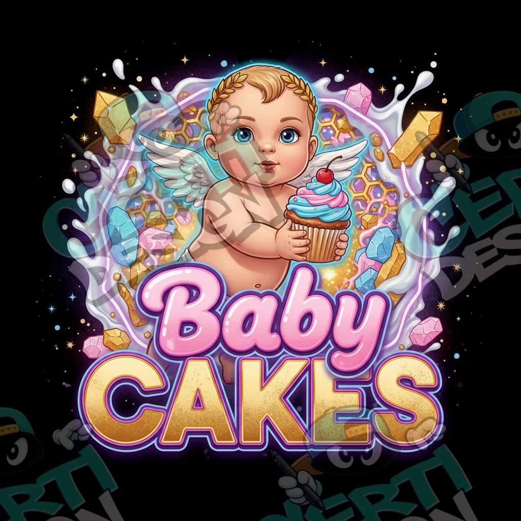 Baby Cakes Pre-Made 3.5g Square Mylar Bags