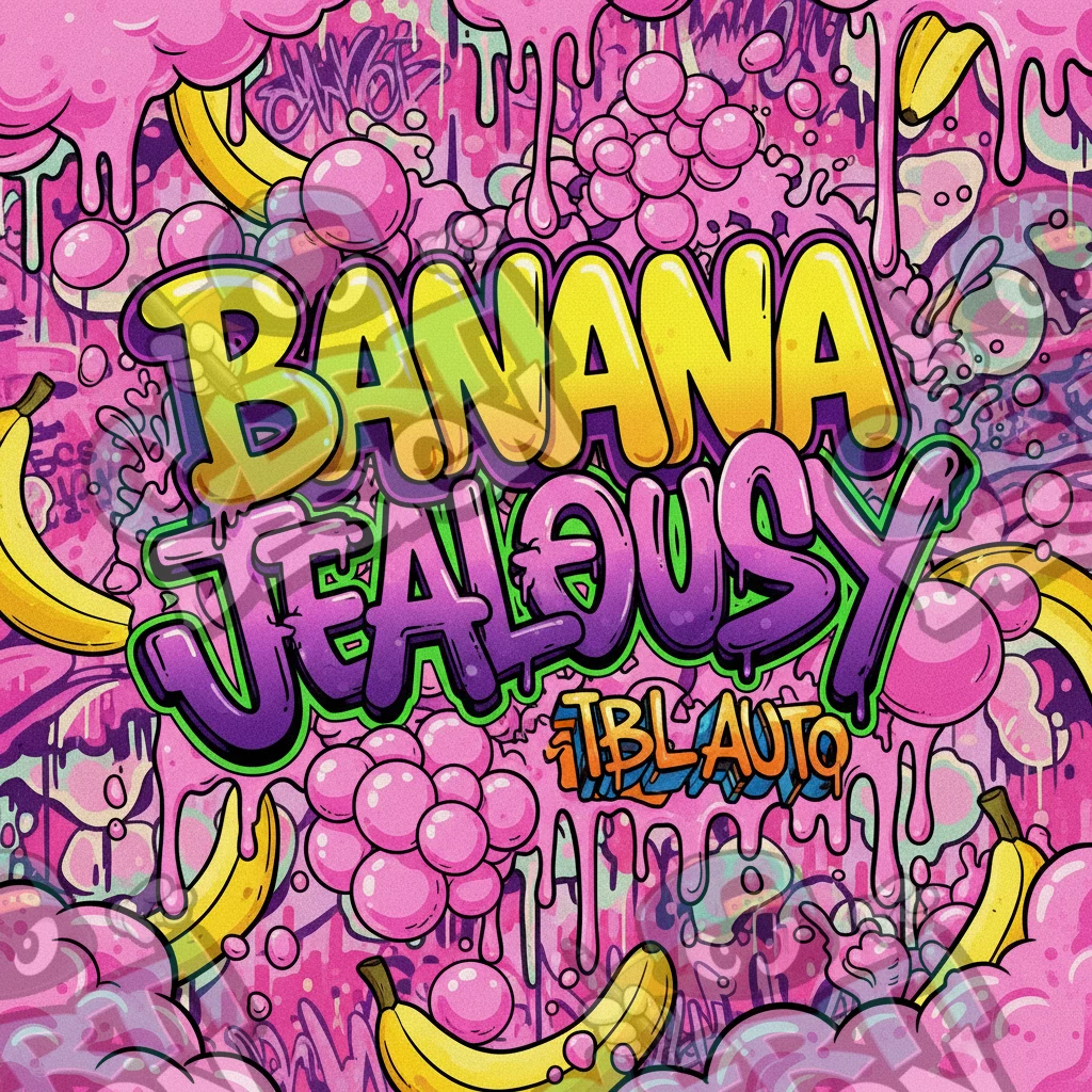 Banana Jealousy IBL Auto Pre-Made 3.5g Square Mylar Bags