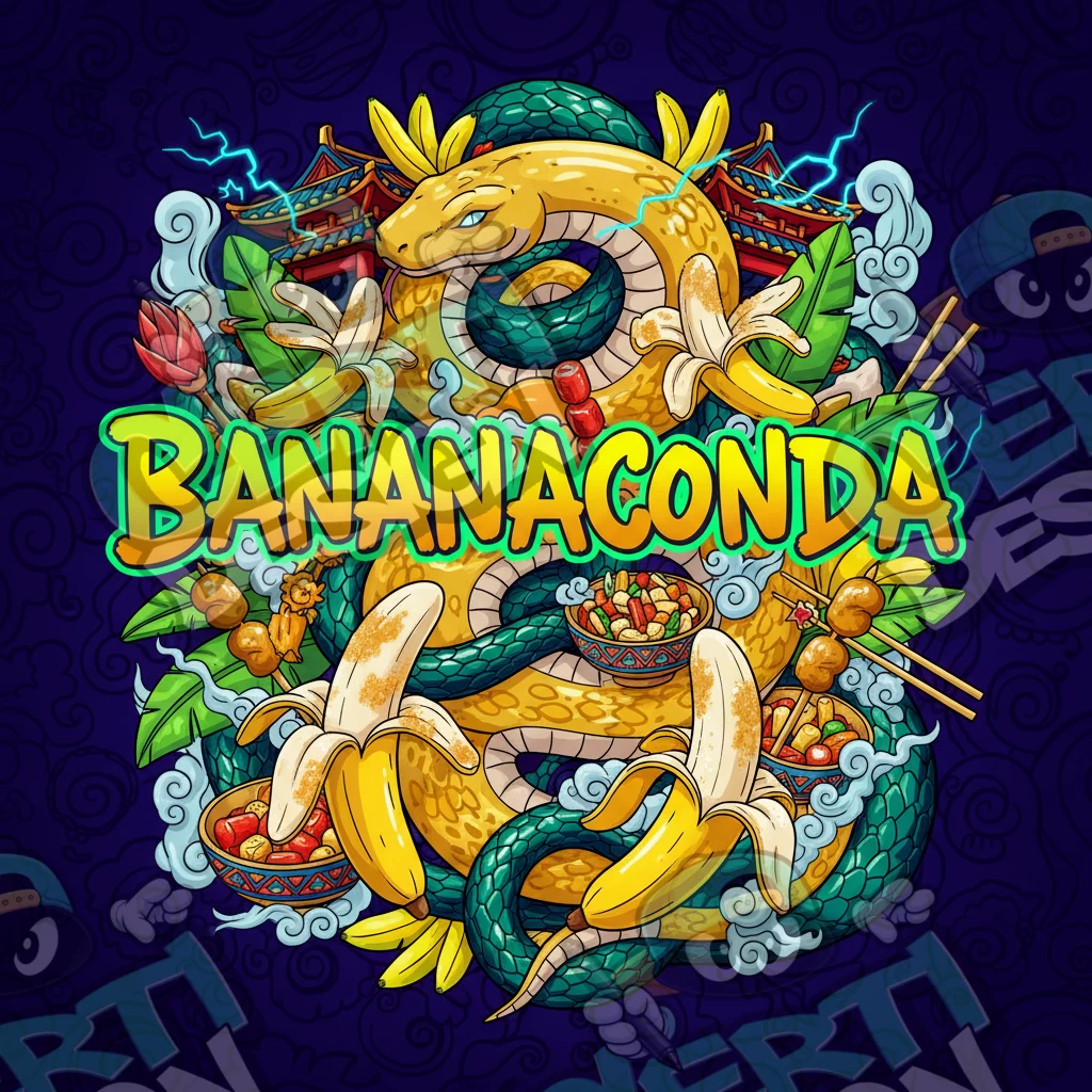 Bananaconda Pre-Made 3.5g Square Mylar Bags