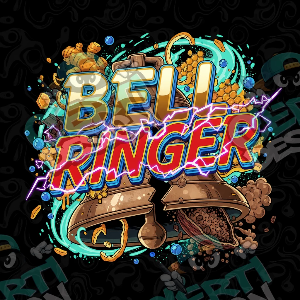 Bell Ringer Pre-Made 3.5g Square Mylar Bags