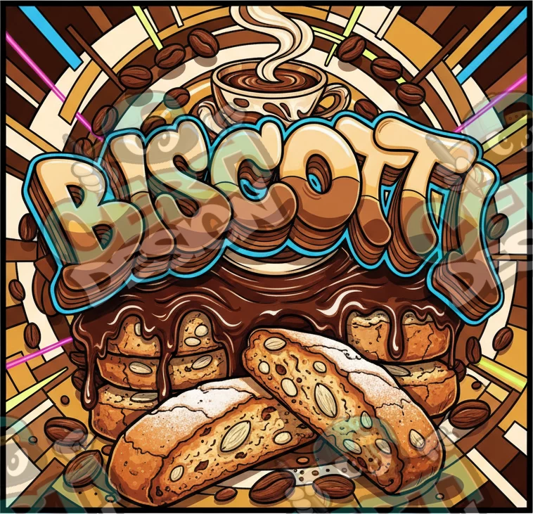 Biscotti Pre-Made 3.5g Square Mylar Bags