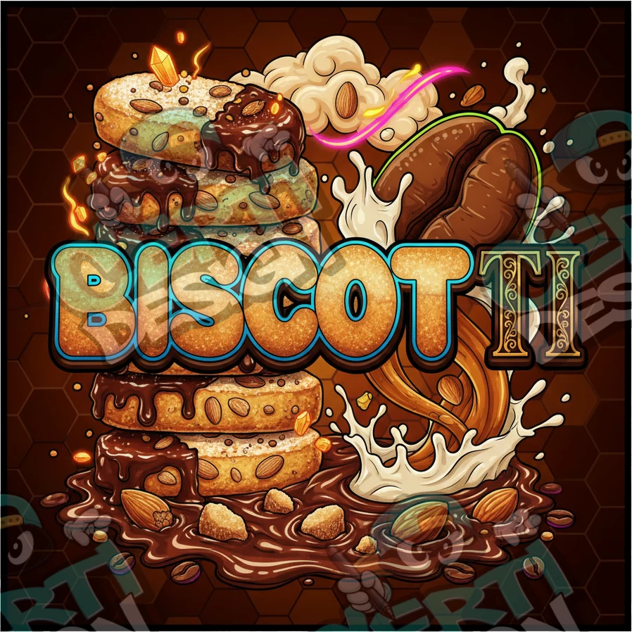 Biscotti Pre-Made 3.5g Square Mylar Bags