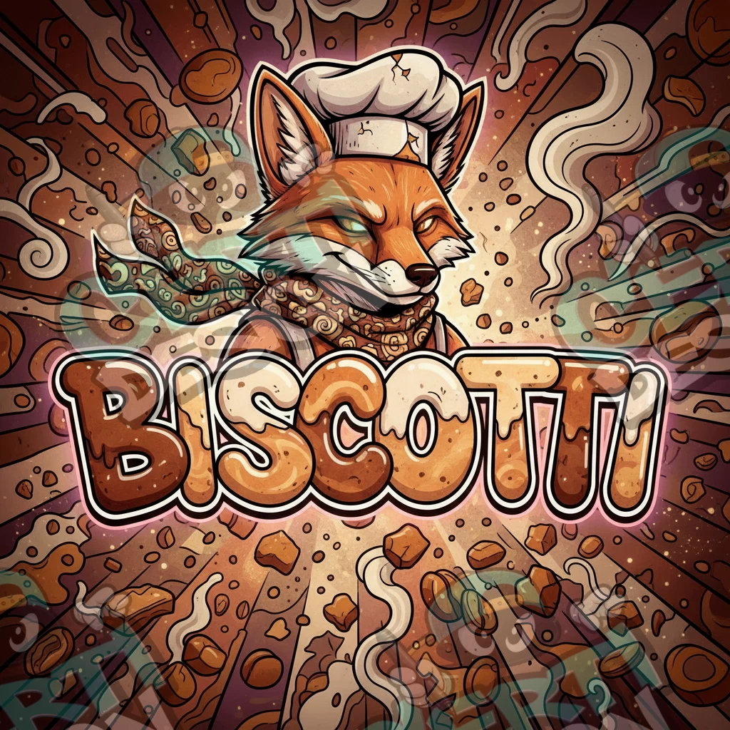 Biscotti Pre-Made 3.5g Square Mylar Bags