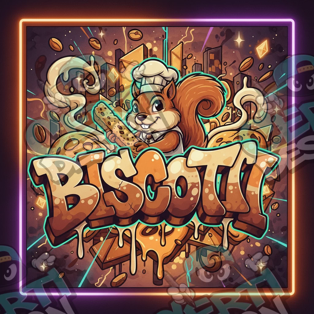 Biscotti Pre-Made 3.5g Square Mylar Bags