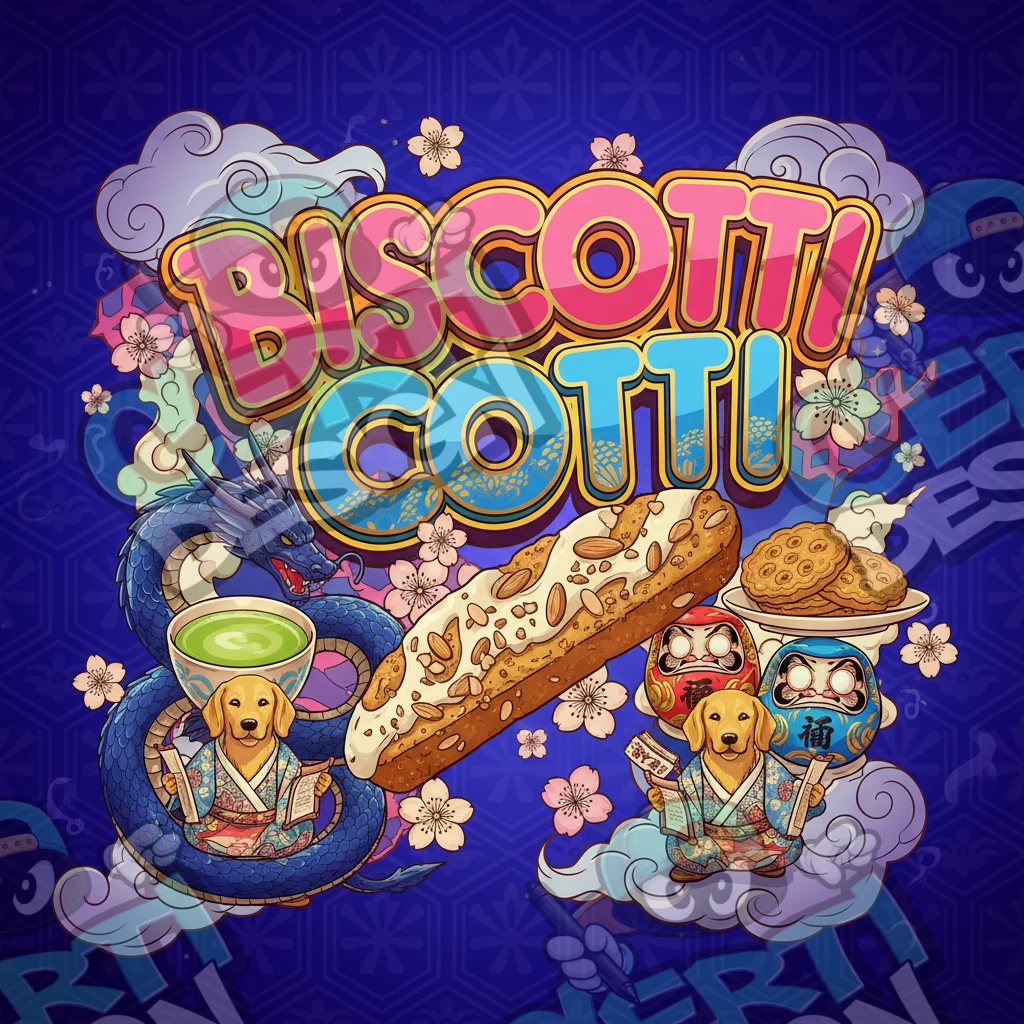Biscotti Pre-Made 3.5g Square Mylar Bags