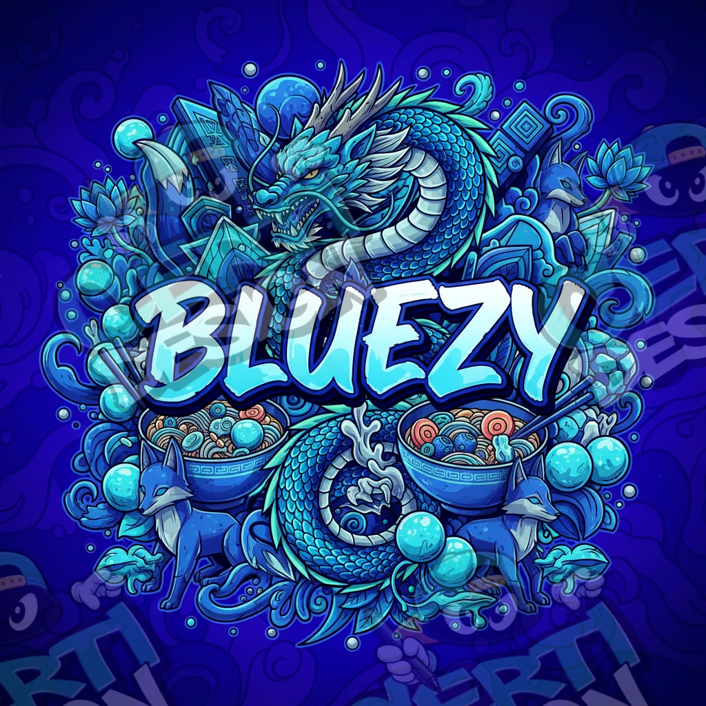 Bluezy Pre-Made 3.5g Square Mylar Bags