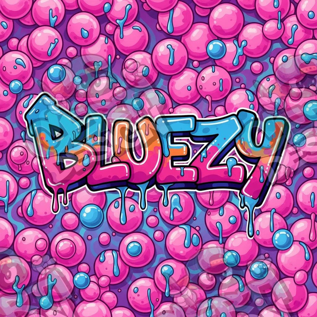 Bluezy Pre-Made 3.5g Square Mylar Bags